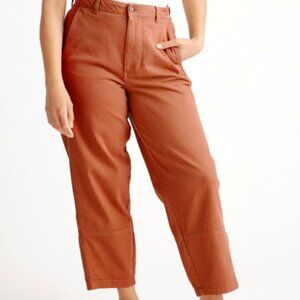 Quince Rust Straight Leg Pants